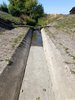 Trockengefallener Pegel an der Altmühl (Foto: WWA Ansbach)