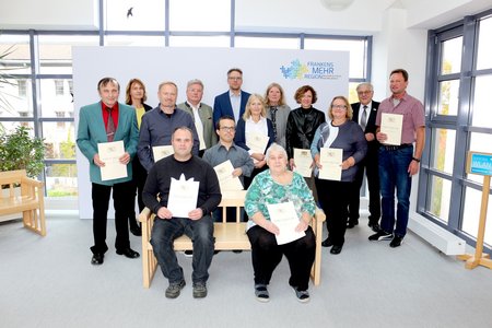 Gruppenfoto der Jubilare