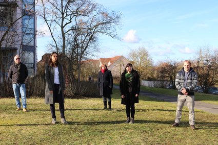 Vorstand PSAG Gruppenfoto mit fünf Personen, die dem PSAG angehören
