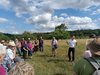 Gruppe von Personen in der Natur