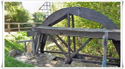 Wasserrad in Münchsteinach