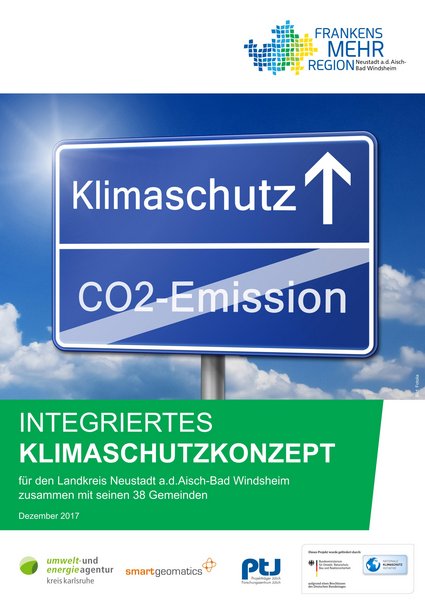 Cover "Integriertes Klimaschutzkonzept 2017"