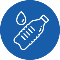 Symbol Wasserflasche