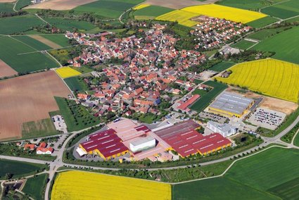 Luftbild von Ergersheim