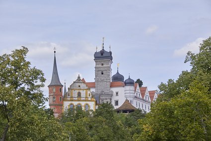 ©Ines Männl Blick auf Schloss Schwarzenberg in Scheinfeld.